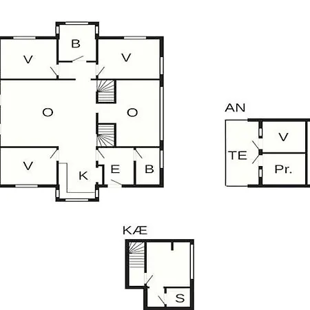 펜션 5 Star In Lokken-by Traum 루켄